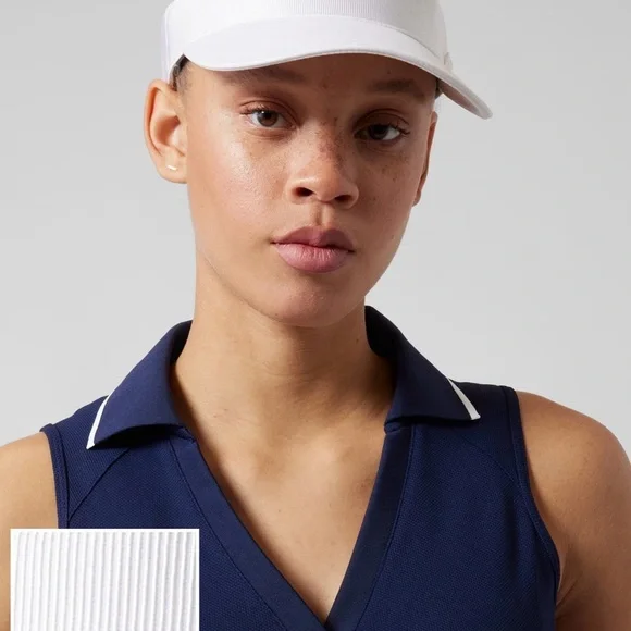 NWT Athleta Ribbed Visor - Picture 3 of 6